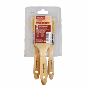 Hamilton's Woodcoate 3PC Brush Set (25/38/50mm)